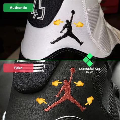 fake jordan shoes logo|how to authenticate air jordans.